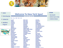 Tablet Screenshot of newyorkdayspas.info